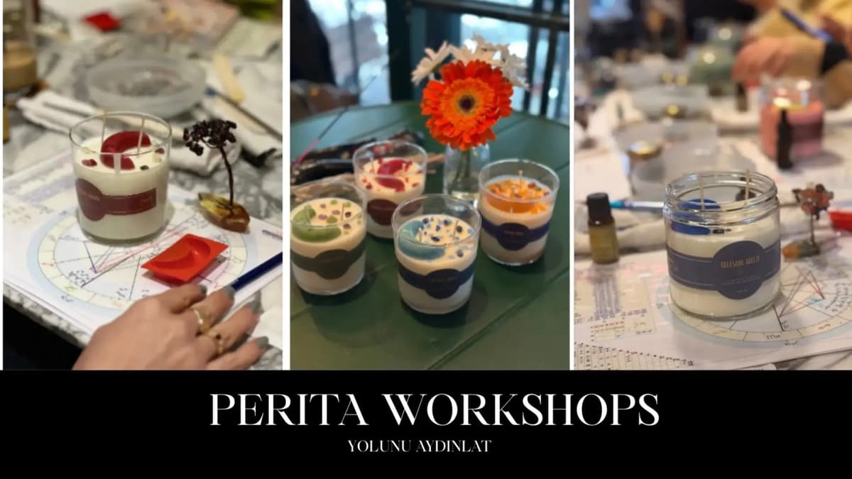 07.02 Astroterapik Meditasyon Mumu & Çakra Yağı Atölyesi - Caferağa, Hünkar Sokak, Kadıköy/İstanbul, Türkiye