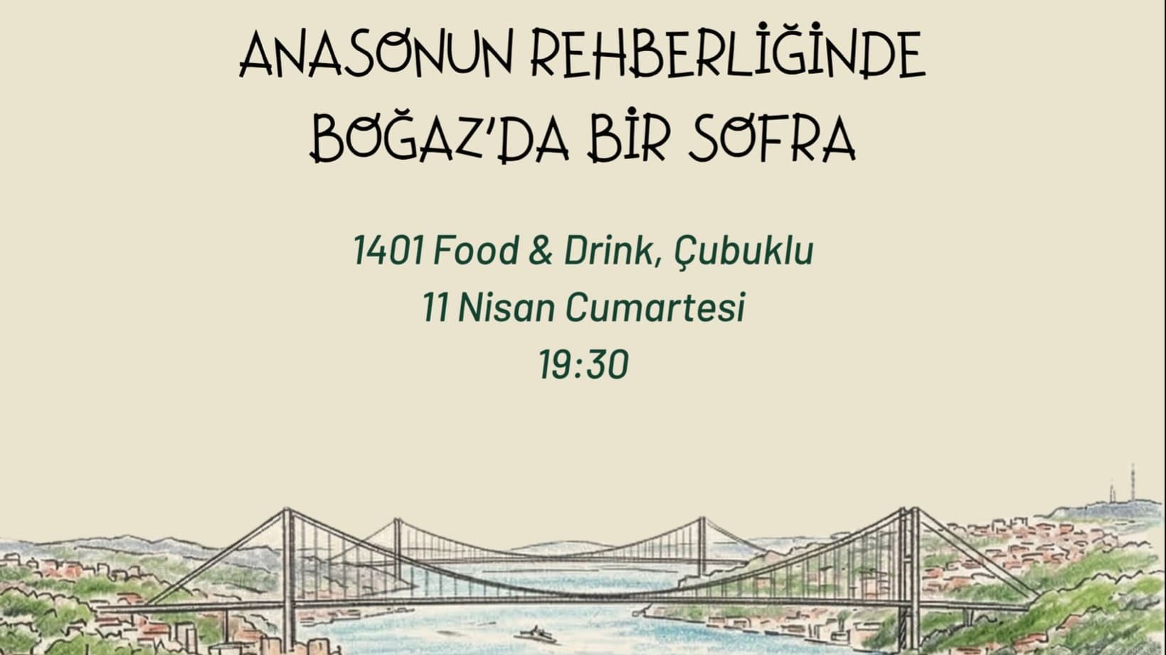 Boğaz’da Bir Rakı  Sofrası : Bahar