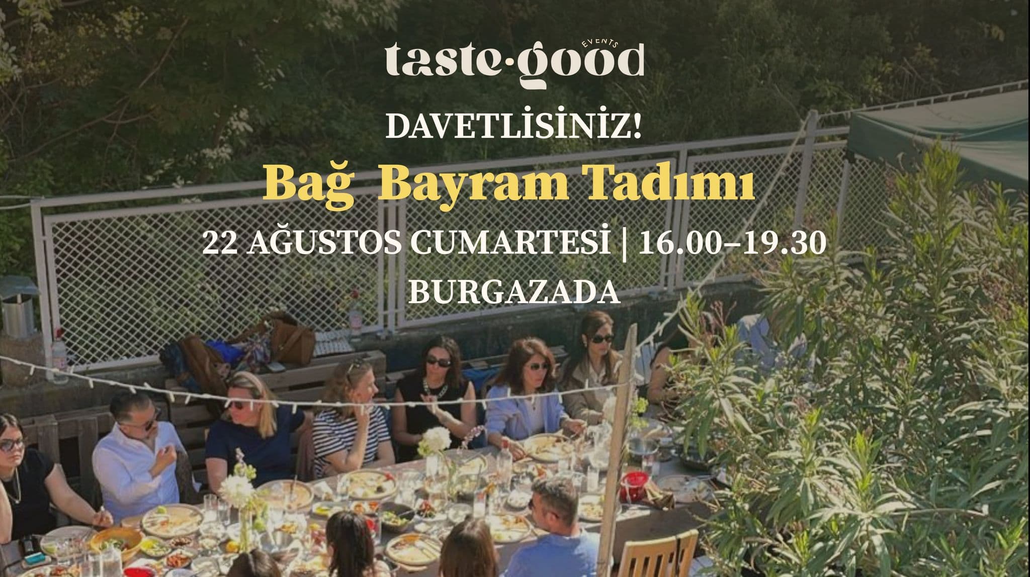 Burgazada’da Bereketin Sofrası Bağ Bayramı Tadımı