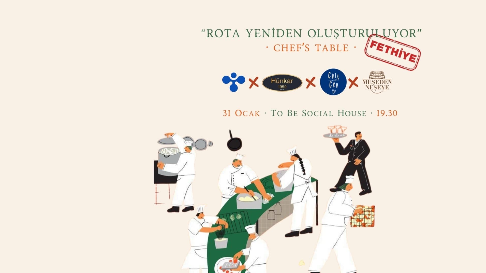 "ROTA YENİDEN OLUŞTURULUYOR"-Chef's Table