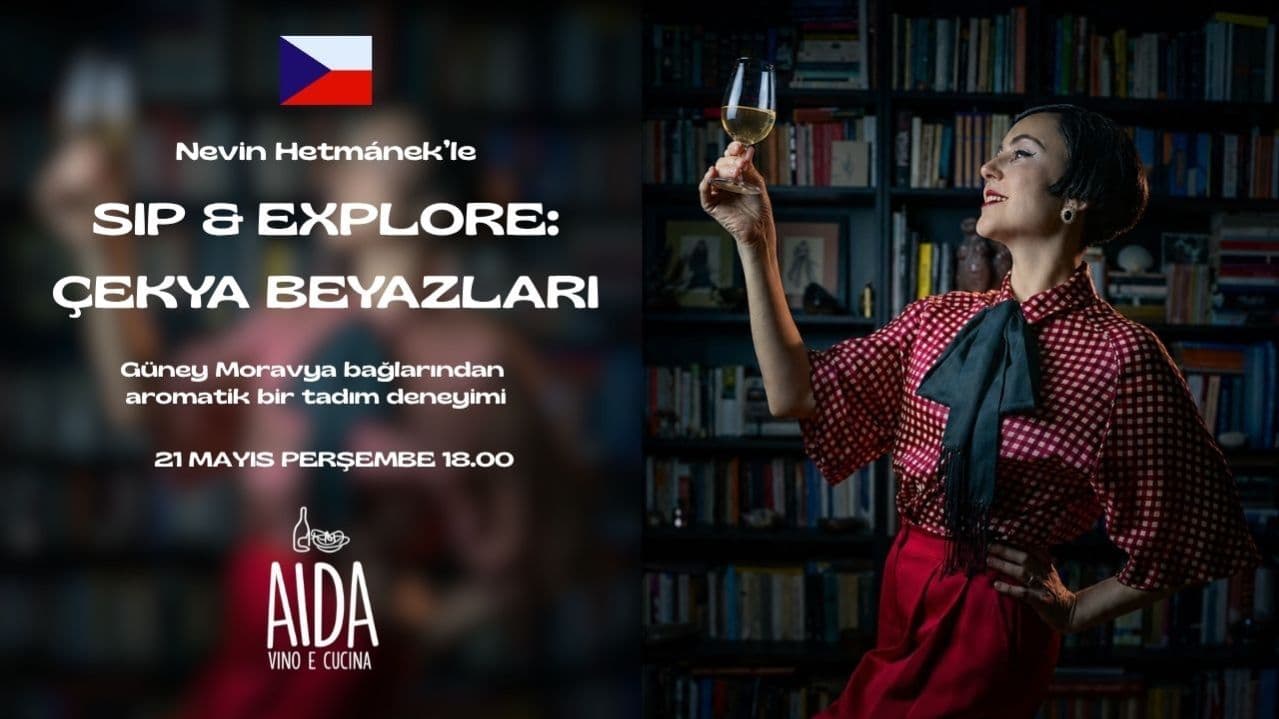 Sip&Explore: Çekya Beyazları Şarap Tadımı - Aida - vino e cucina, Caferağa, Ressam Şeref Akdik Sokağı, Kadıköy/İstanbul, Türkiye