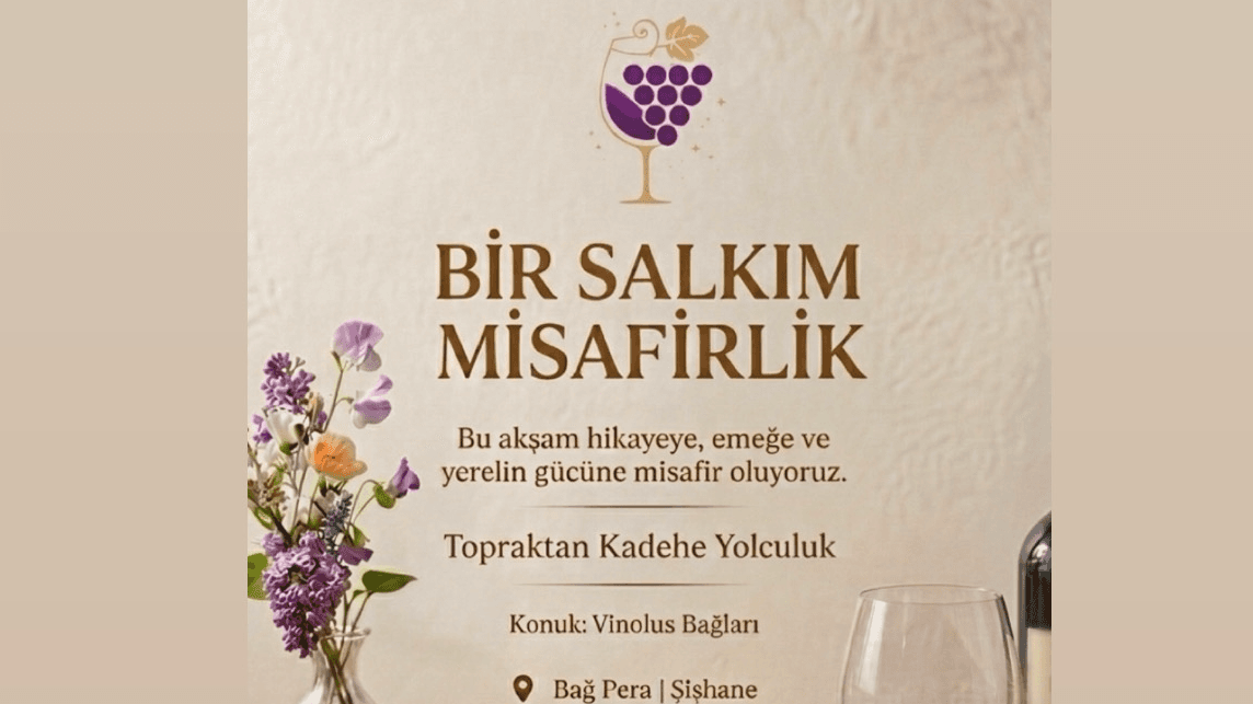 Bir Salkım Misafirlik Konuk:Vinolus Bağları Oluş Molu