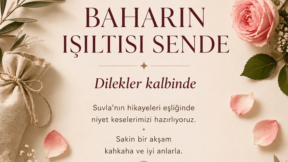 Baharın ışıltısı sende, dilekler kalbinde...
Hıdırellez için Le Petit Etiler’de buluşuyoruz❣️ - Le Petit 100, Etiler, Yıldızçiçeği Sokağı, Beşiktaş/İstanbul, Türkiye