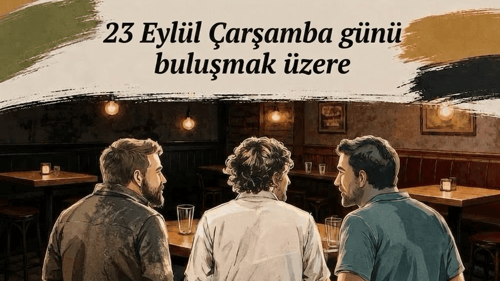 23 Eylül 2026 Salı günü saat 19.00’da Citra Gastropub’da buluşuyoruz. - Citra, Akat, Yaren Sokak, Beşiktaş/İstanbul, Türkiye