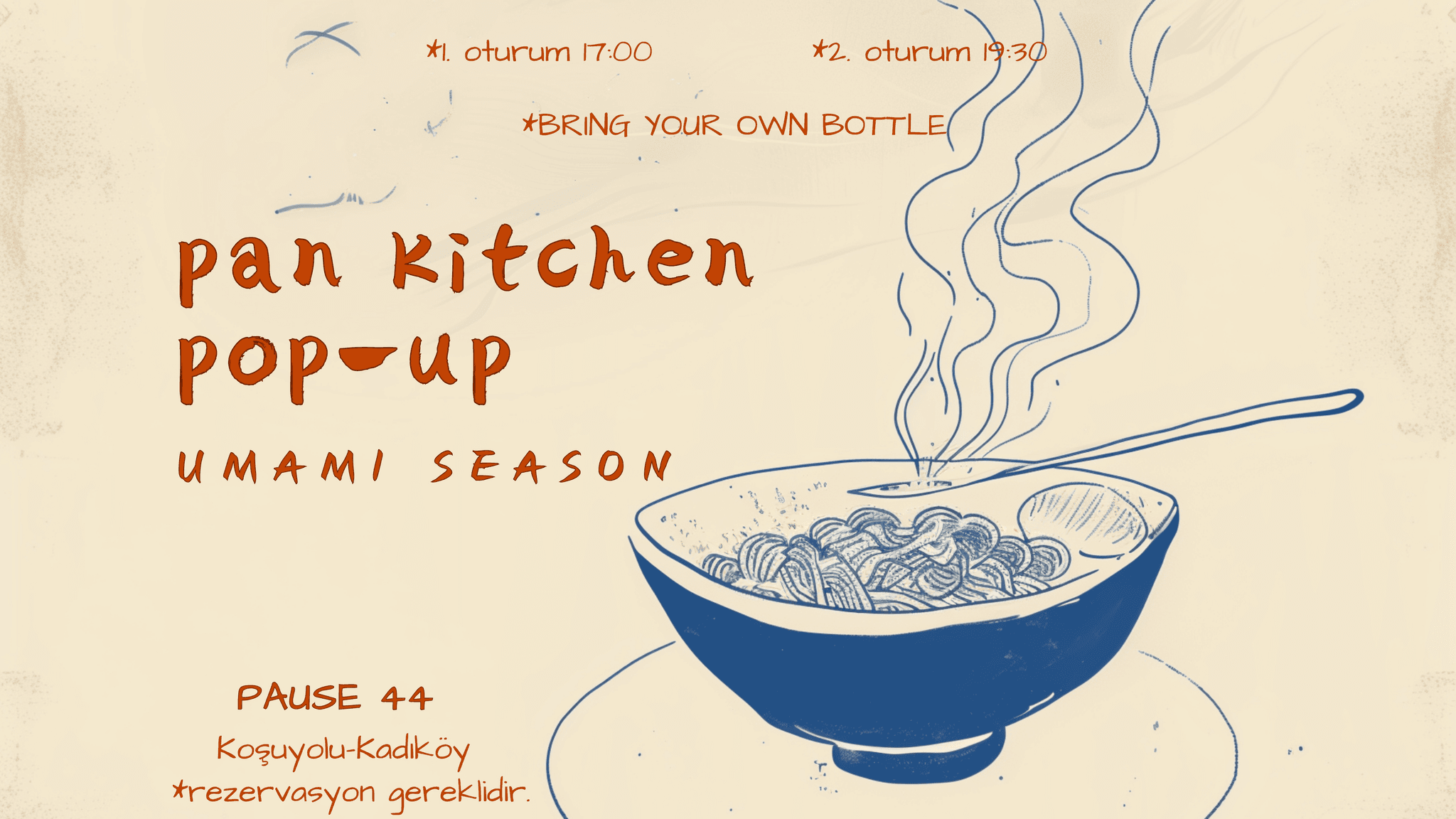 Umami Season: Pop-up Dinner