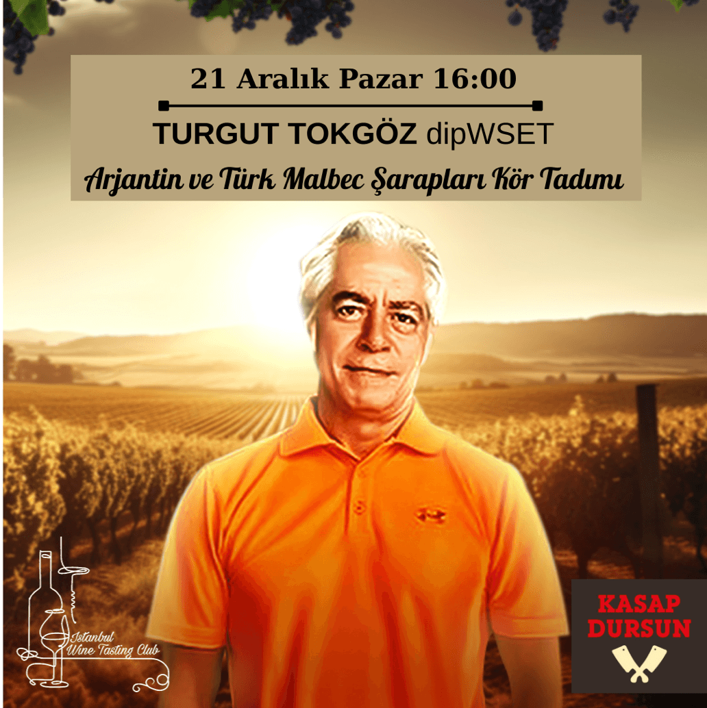 Turgut Tokgöz ile Arjantin & Türk Malbec Kör Tadım - Kasap Dursun Meat & Meet, Cumhuriyet, Silahşör Caddesi, Şişli/İstanbul, Türkiye