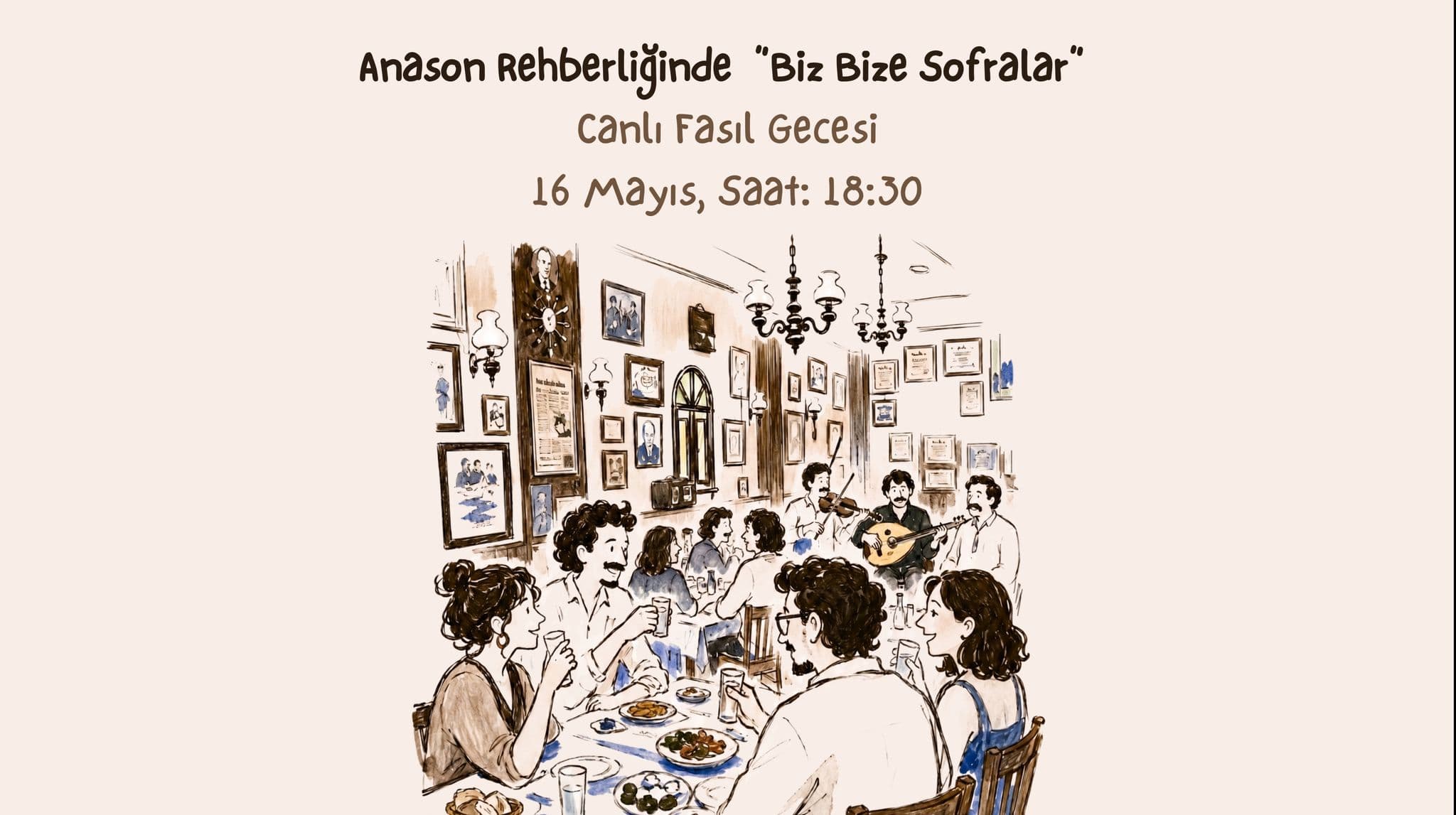 Anason Rehberliğinde “Biz Bize Sofralar” - Hatay Restaurant 1967 ( Müze Restaurant ), Bostancı, Bağdat Caddesi, Kadıköy/İstanbul, Türkiye