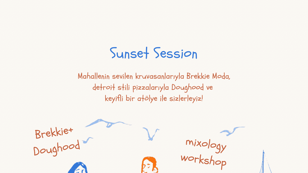 Sunset Session Workshop - Kolektif House Moda, Caferağa, Şifa Sokak, Kadıköy/İstanbul, Türkiye