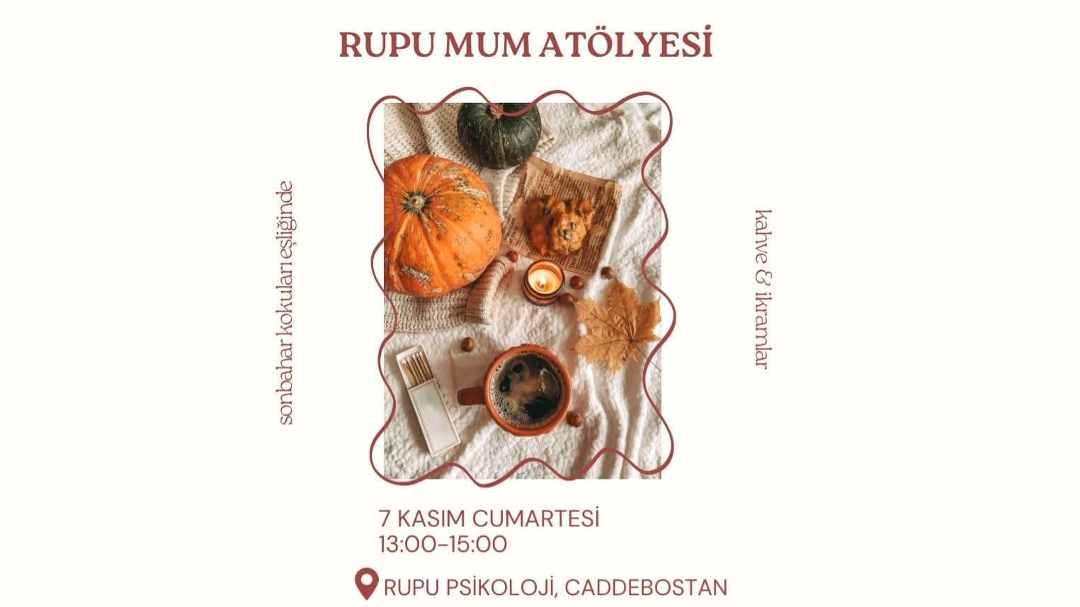 Rupu Candle Making Workshop - Caddebostan, Caddebostan Plajyolu Sokağı, no:3 kat:6 daire:11 Kadıköy/İstanbul, Türkiye