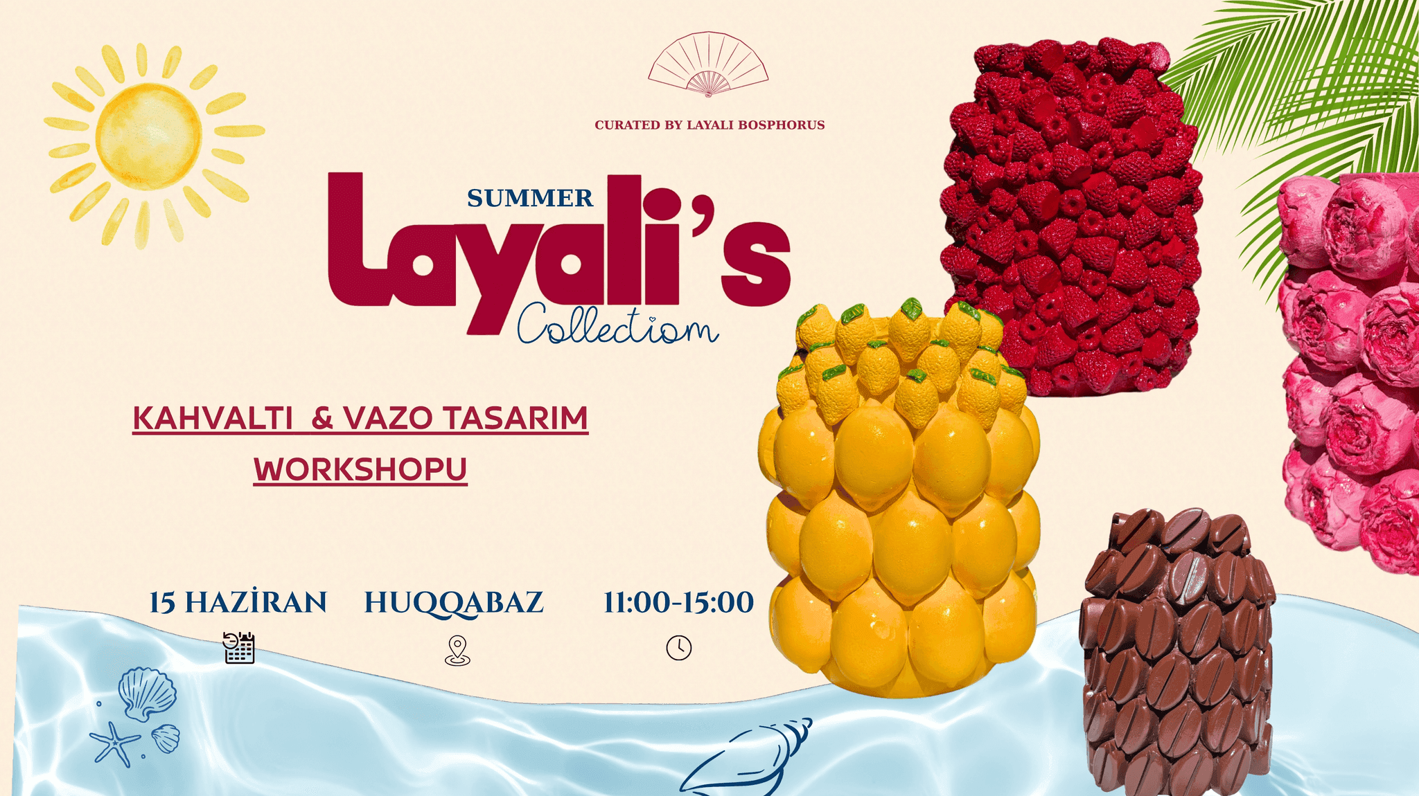 Kahvaltı & VAZO tasarım Workshopu - HuQQabaz Florya, Şenlikköy, Florya Caddesi, Bakırköy/İstanbul, Türkiye