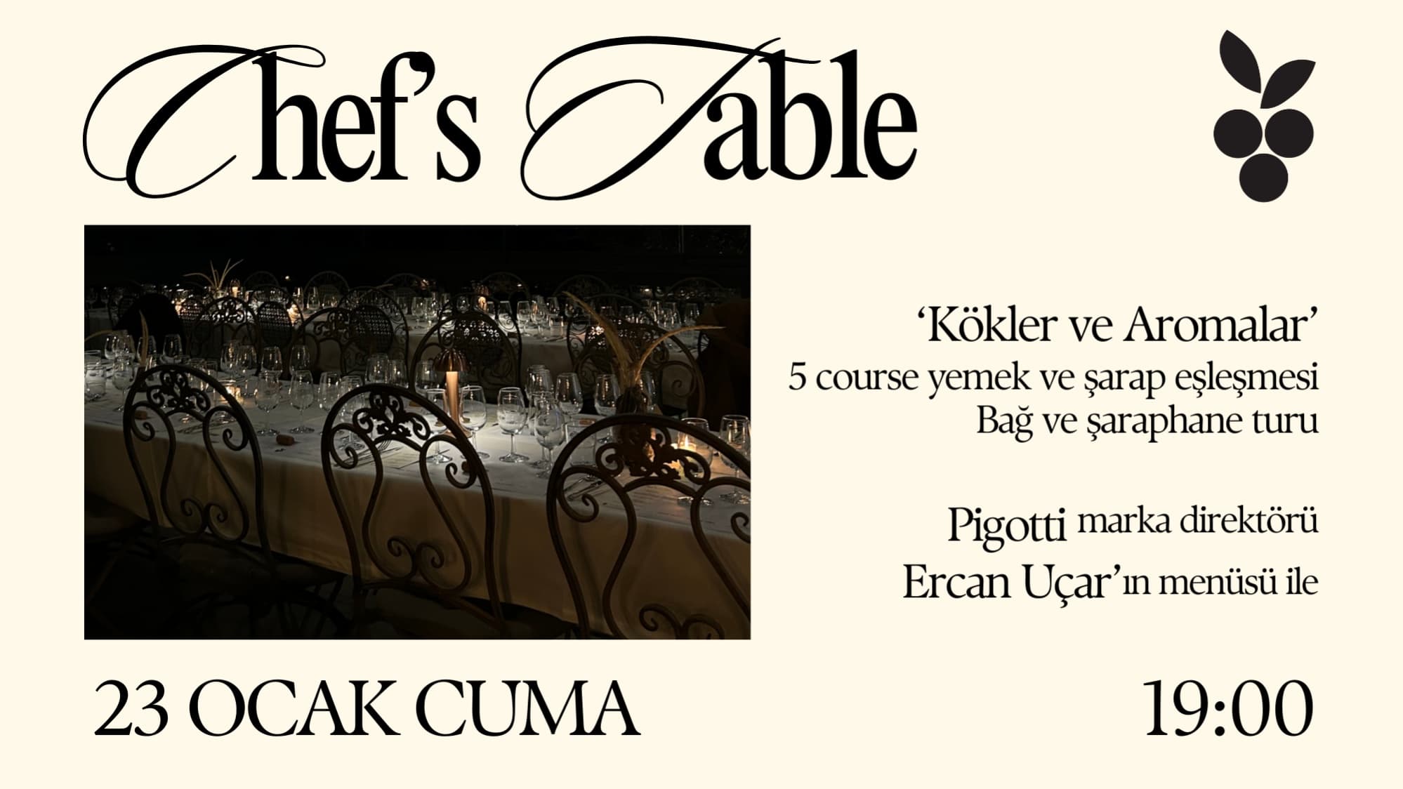 Chef's Table - Mor Salkım Bağları - Mor Salkım Vineyards, Çömlekçi, Çömlekçi Sok, Bodrum/Muğla, Türkiye