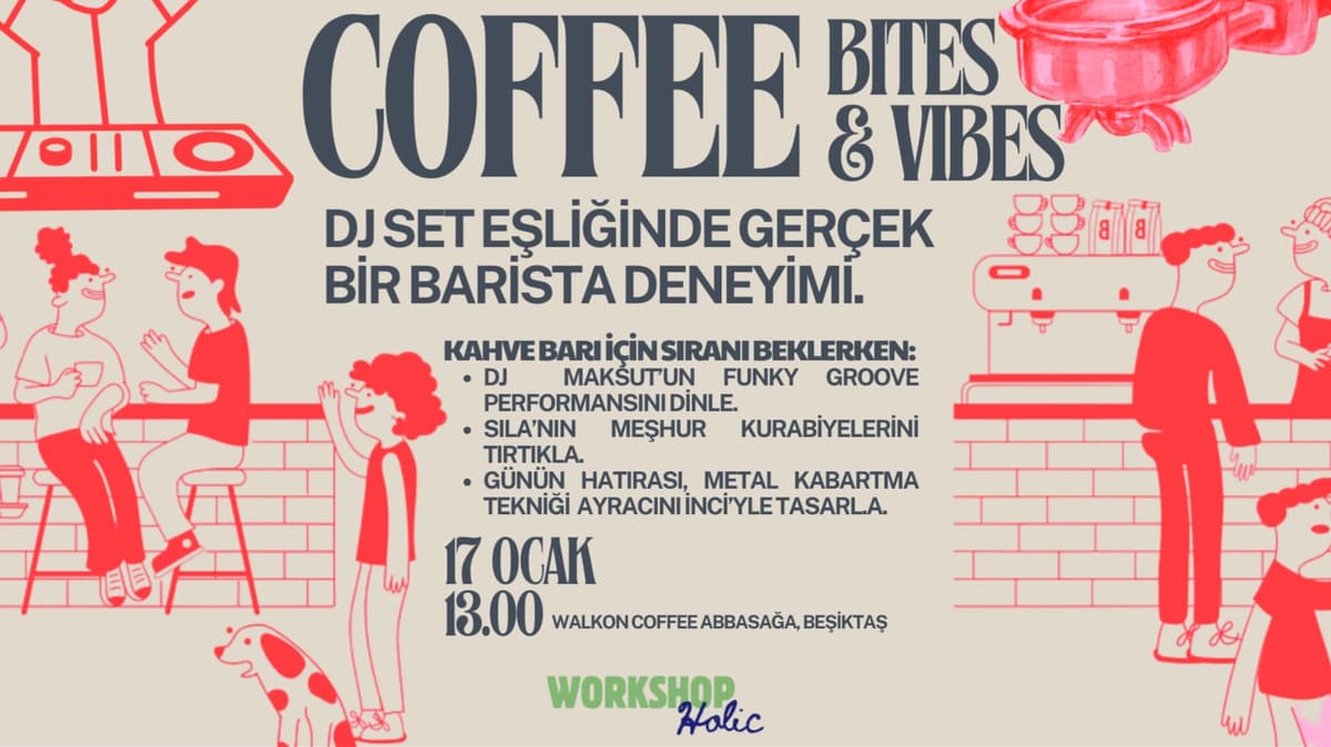Coffee, Bites & Vibes - WalkOn Coffee, Abbasağa, Salnameci Sk. no 43A, 34353 Beşiktaş/İstanbul, Türkiye