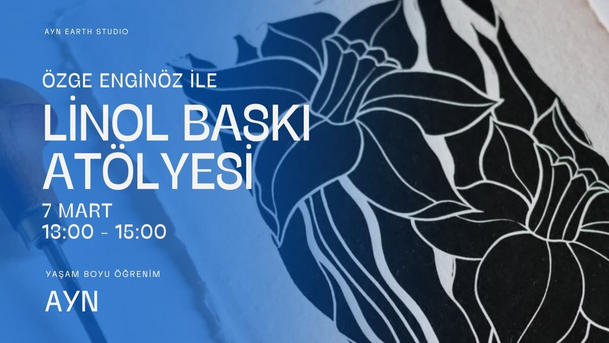 Özge Enginöz ile Linol Baskı Atölyesi - Katip Mustafa Çelebi, Hocazade Sokak 20/B, Beyoğlu/İstanbul, Türkiye