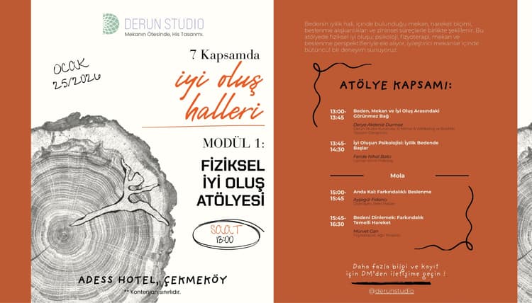 Fiziksel iyi oluş atölyesi