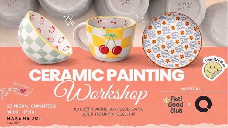 Ceramic Painting Workshop • Women Only