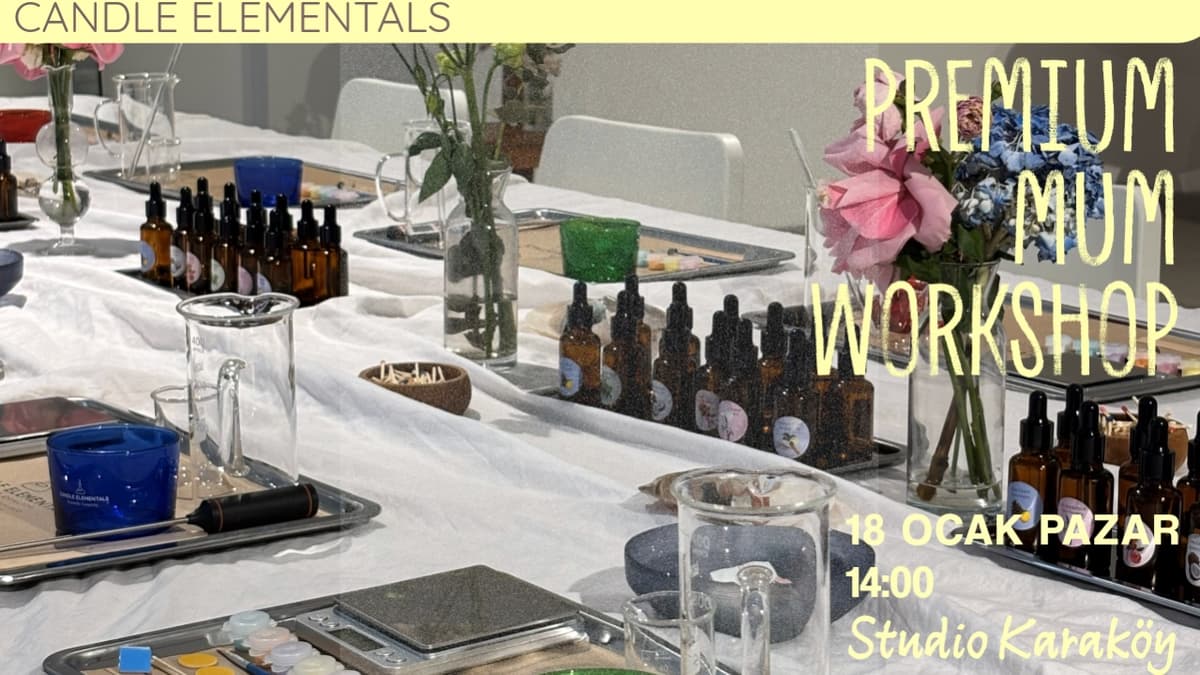 Premium Mum Workshop - Studio Karaköy, Kemankeş Karamustafa Paşa, Mumhane Caddesi, Beyoğlu/İstanbul, Türkiye