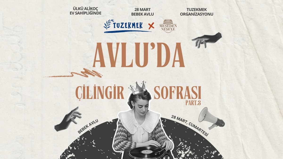 Avlu'da Çilingir Sofrası Part 3 - Bebek Avlu İnsirah Sok. (Bebek Yokuşu) No:25 D:1, Bebek