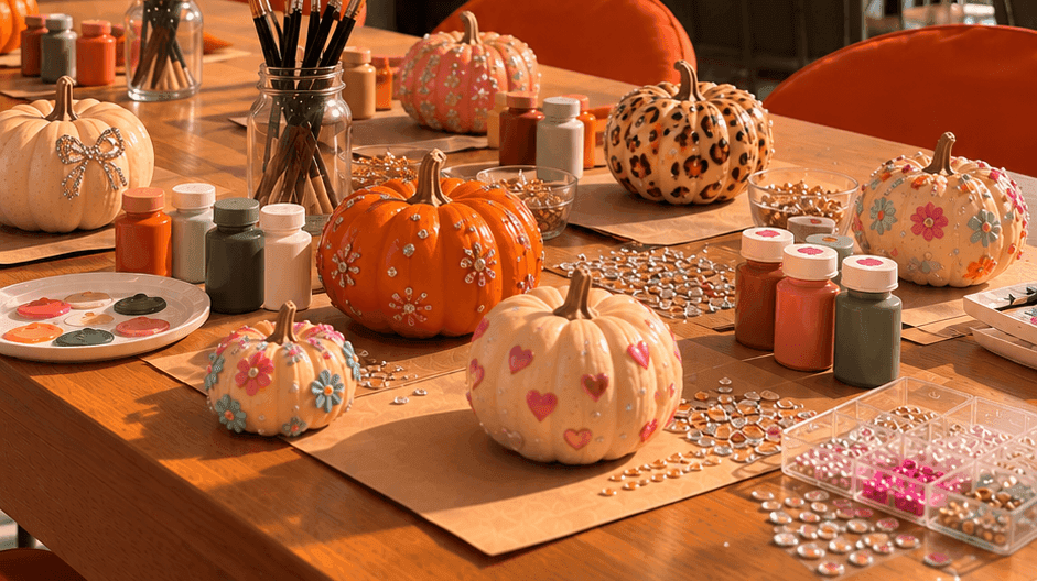 Mini Pumpkin Painting & Bedazzle Workshop - Bahçeşehir - MAKE ME JOI BAHÇEŞEHİR, Bahçeşehir 1. Kısım, Doğa Parkı Caddesi, Başakşehir/İstanbul, Türkiye