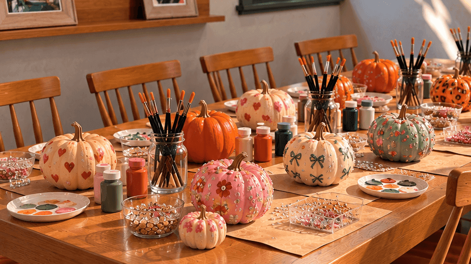 Mini Pumpkin Painting & Bedazzle Workshop - Yeşilköy - MAKE ME JOI YEŞİLKÖY, Yeşilköy, Yeşilyalı Sokak, Bakırköy/İstanbul, Türkiye