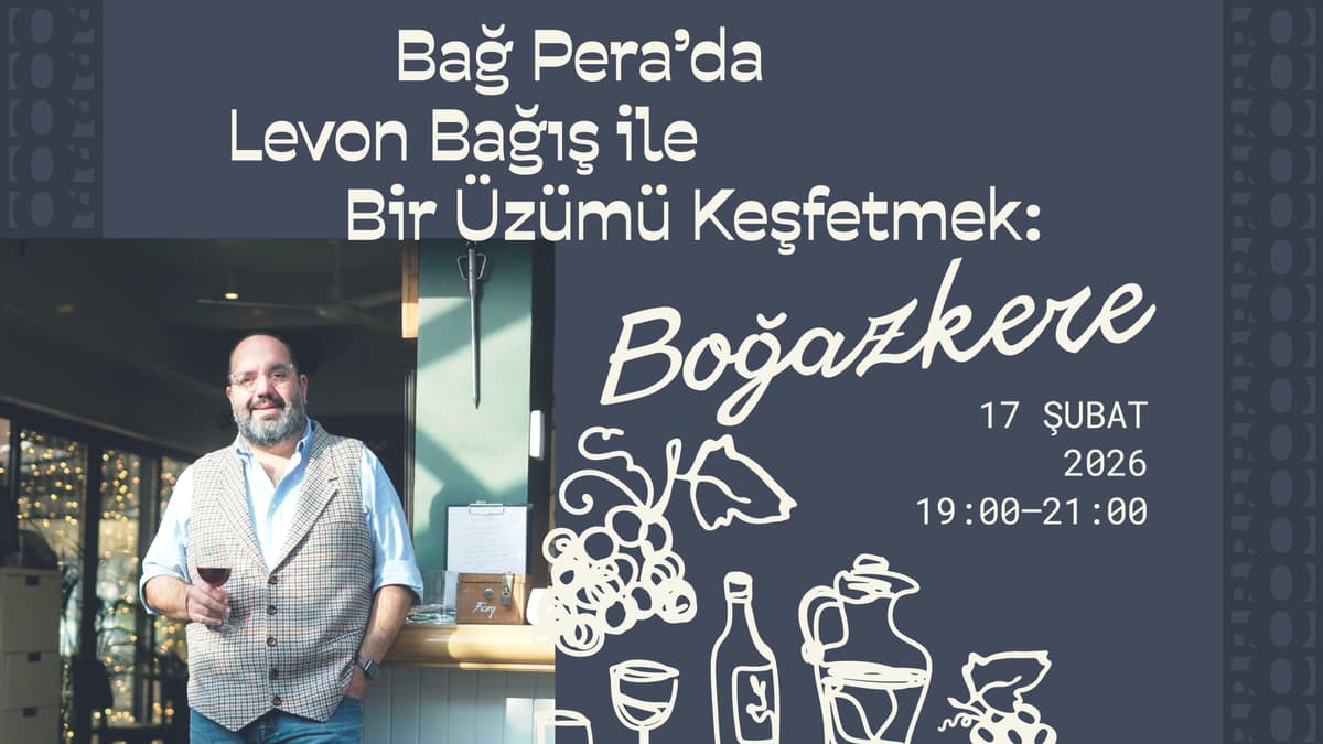 Levon Bağış ile Bir Üzümü Keşfetmek: Boğazkere - Asmalı Mescit, İstiklal Caddesi No:186, Beyoğlu/İstanbul, Türkiye