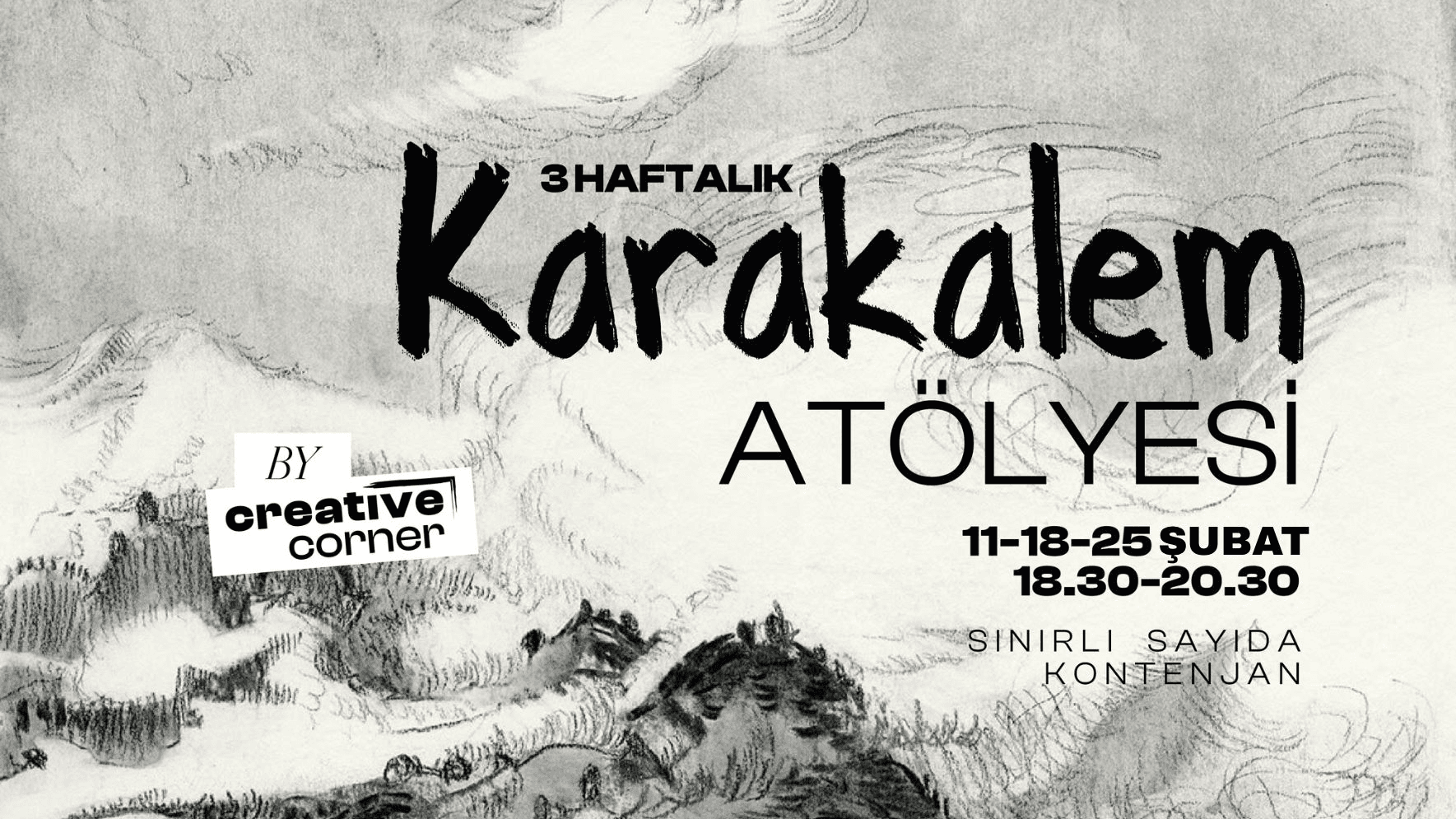 İstanbulda Karakalem Atölyesi - Aziz Mahmut Hüdayi, Hüdai Mahmut Sokak, Üsküdar/İstanbul, Türkiye