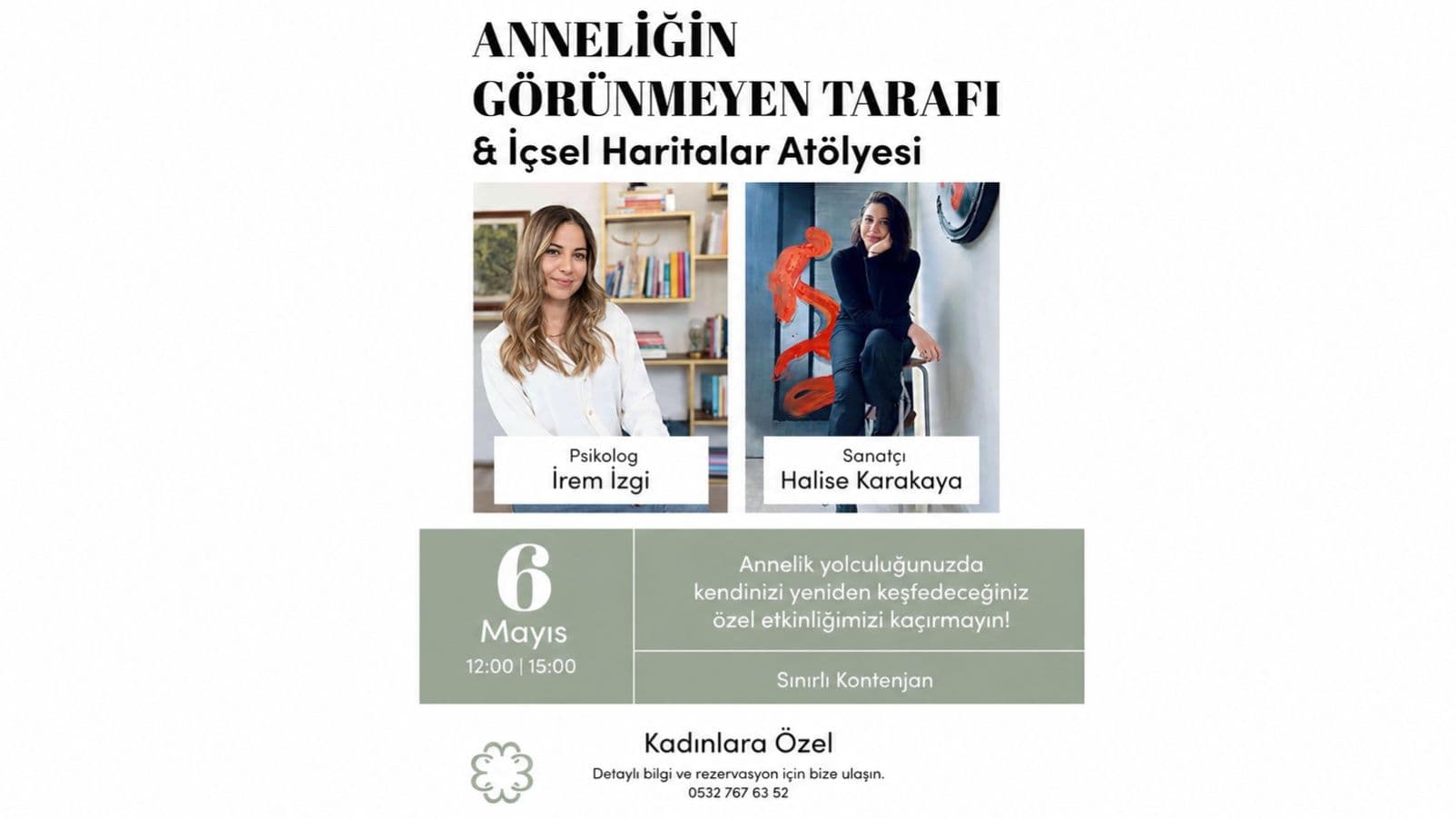 Anneliğin Görünmeyen Tarafı & İçsel Haritalar Atölyesi - Reşitpaşa, Sezai Bey Caddesi No:71, Sarıyer/İstanbul, Türkiye