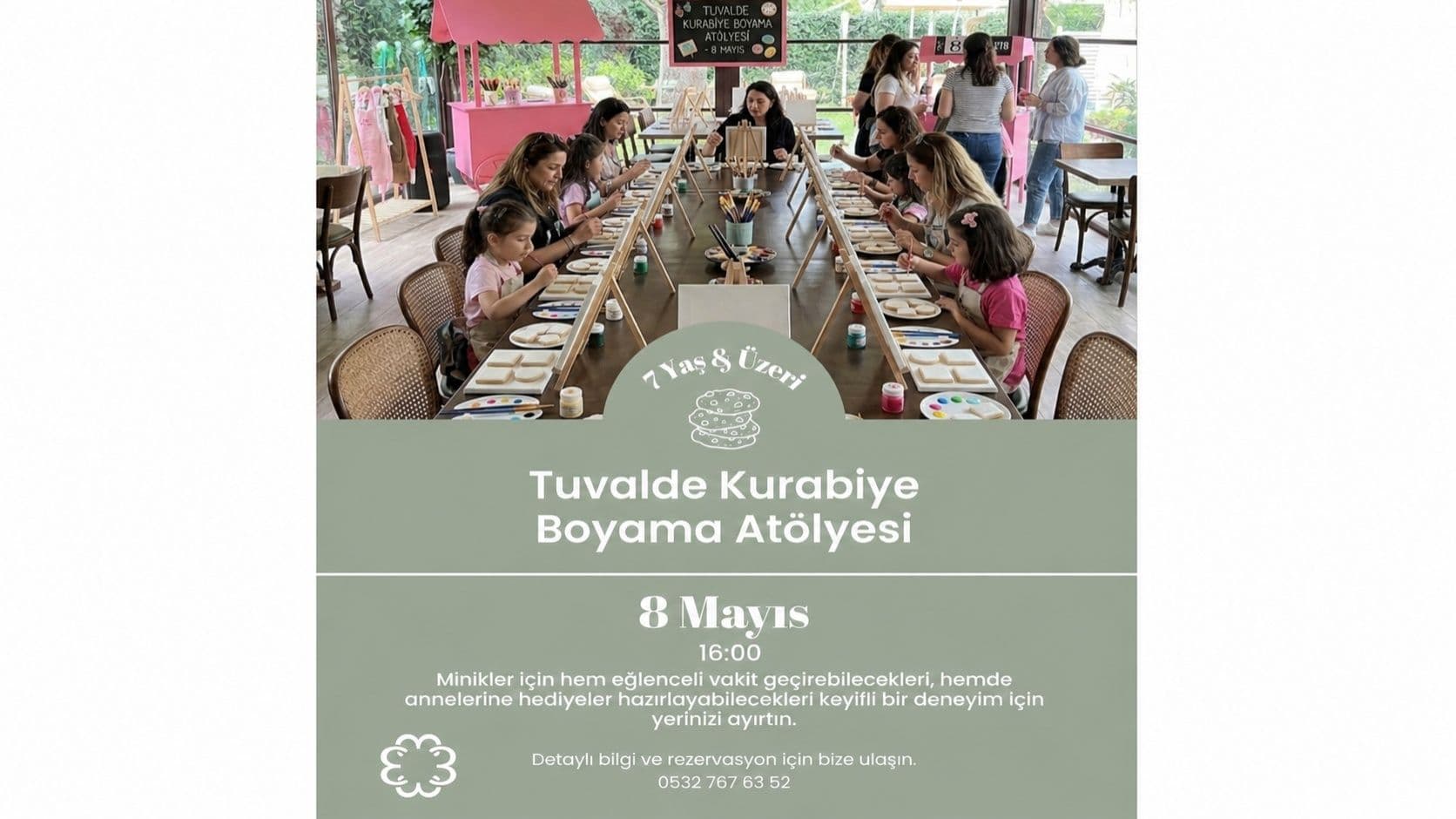 Tuvalde Kurabiye Boyama - Reşitpaşa, Sezai Bey Caddesi No:71, Sarıyer/İstanbul, Türkiye