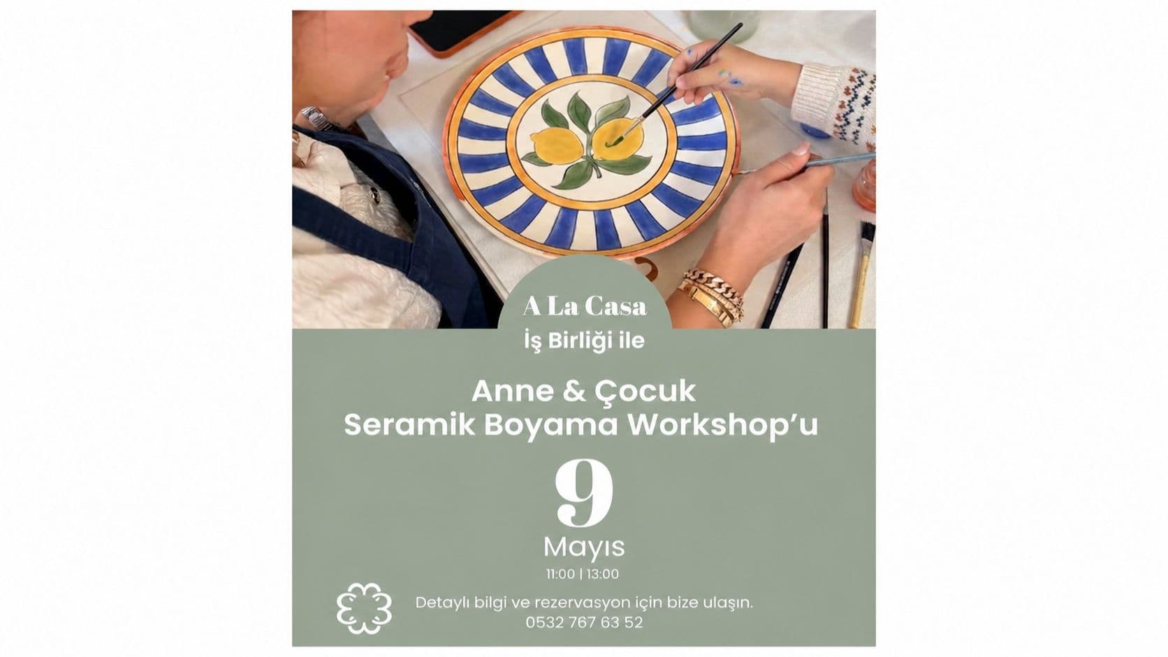 Anne & Çocuk Seramik Boyama - Reşitpaşa, Sezai Bey Caddesi No:71, Sarıyer/İstanbul, Türkiye