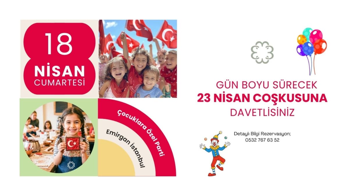 23 Nisan Etkinliği - Emirgan, Sarıyer/İstanbul, Türkiye