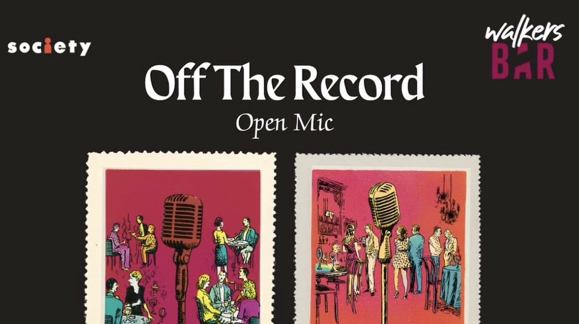Off The Record - Open Mic @ Walkers Bar - Walkers Bar, Levazım, Koru Sokak, Beşiktaş/İstanbul, Türkiye