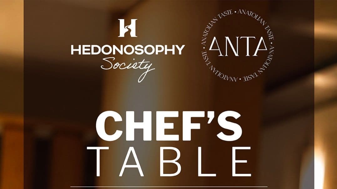 Muhsin Ertürk ile CHEF'S TABLE @ANTA BOMONTİ